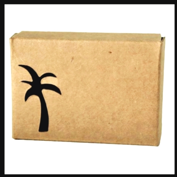 *SOAP BOX Packaging 15 count- Kraft Palm Tree,  Recyclable - Picture 1 of 5